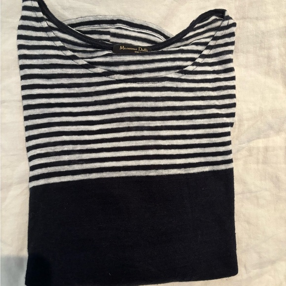 Thin ply cashmere sweater crew neck Massimo Dutti - Picture 2 of 6